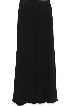Saint Laurent 1970s pleated maxi skirt