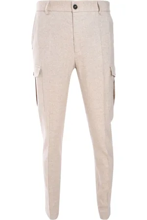 PESERICO SIGN Mélange cargo trousers