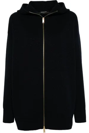Fabiana Filippi Lurex-detail hoodie