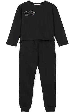 Lethicia Bronstein Tiger bead-embellished jersey tracksuit