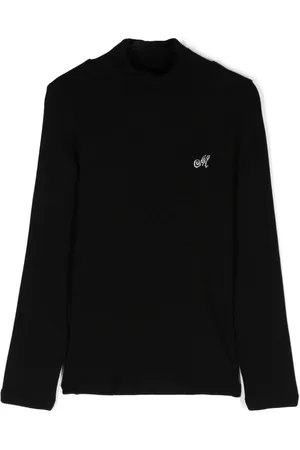 MONNALISA Fine-ribbed turtleneck top