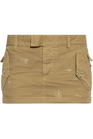 Dsquared2 Distressed-effect mini skirt