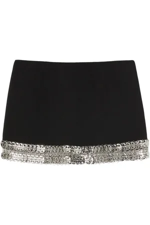 Pinko Eliot crepe mini skirt