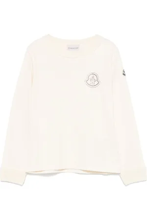 Moncler Logo-studded long-sleeves T-shirt