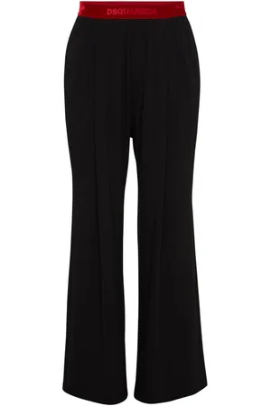 Dsquared2 Logo-waistband flared trousers