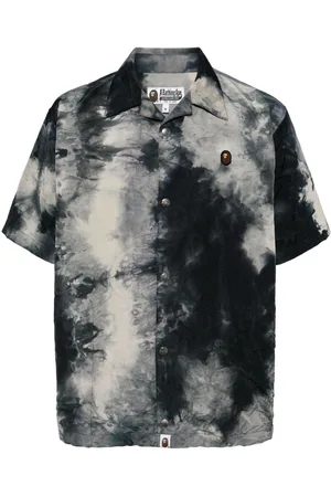 A Bathing Ape Tie-dye short-sleeve shirt