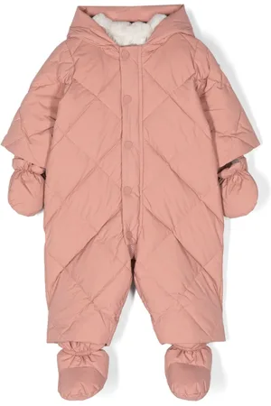 BONPOINT Quilted padded romper