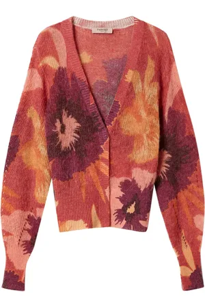 Twin-Set Floral-print cardigan