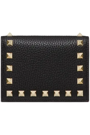 VALENTINO GARAVANI Compact Rockstud wallet