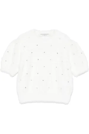 PHILOSOPHY DI LORENZO SERAFINI Rhinestone-embellished sweater