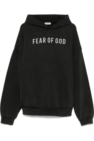 FEAR OF GOD Logo-print hoodie