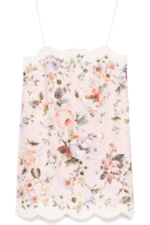 ZIMMERMANN Acacia scallop mini dress