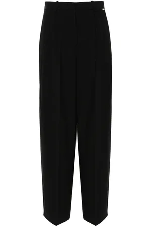 Kaos Pleat-detailing trousers