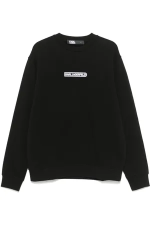 Karl Lagerfeld Rubberised-logo sweatshirt