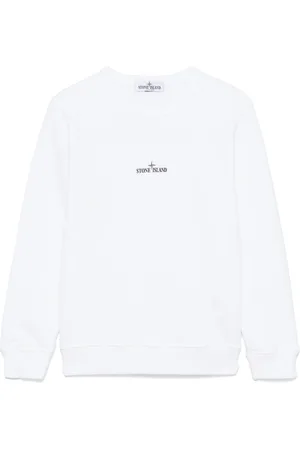 Stone Island Organic-cotton fleece sweatshirt