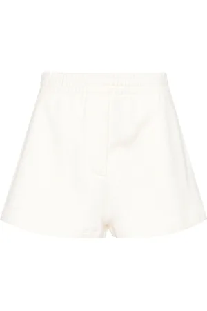 Prada Triangle-logo cotton shorts