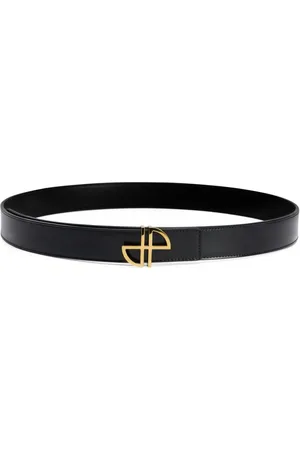 Patou JP leather belt
