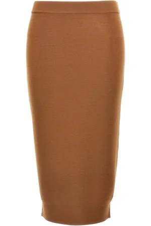 Saint Laurent Mila pencil midi skirt