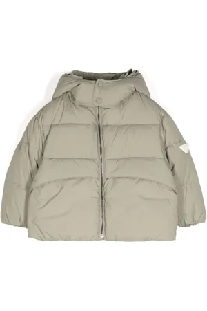 Emporio Armani Logo-patch padded jacket