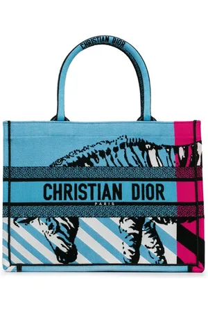 Dior 2022 Medium D-Jungle Pop Book tote bag