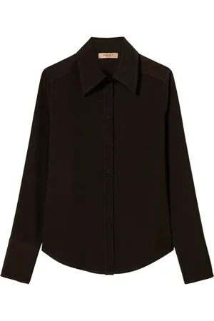 Twin-Set Logo-charm shirt