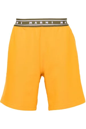 Marni Logo-waistband track shorts