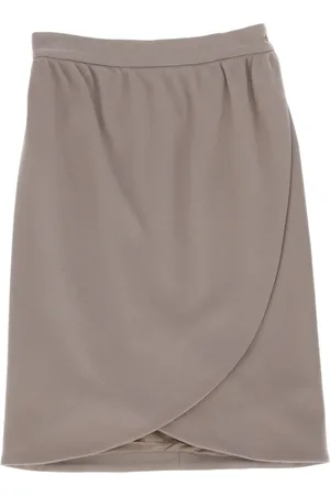Giorgio Armani 1980s wool skirt