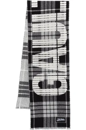 Jean Paul Gaultier Logo-jacquard scarf