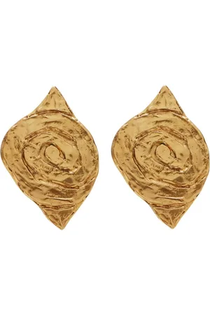 Saint Laurent Leaf clip-on earrings