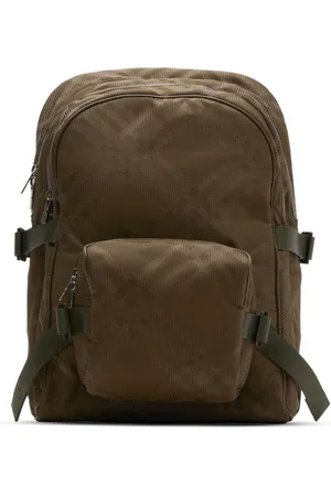 Burberry Checked jacquard backpack