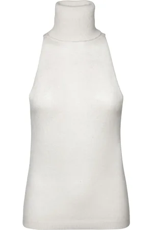 Cashmere In Love Turtleneck sleeveless top