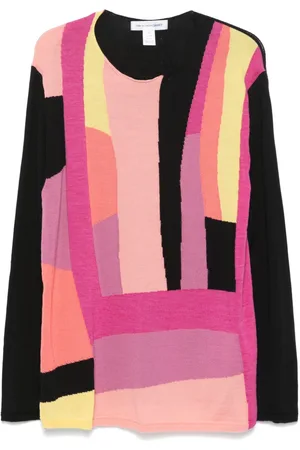 Comme des Garçons Geometric-pattern sweater