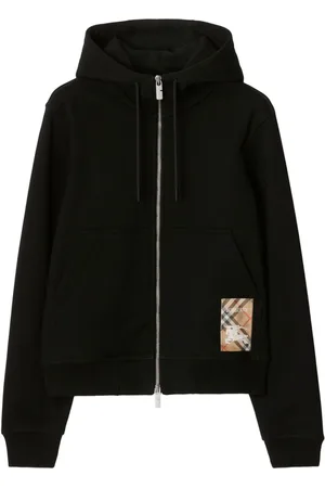 Burberry Check Label hoodie