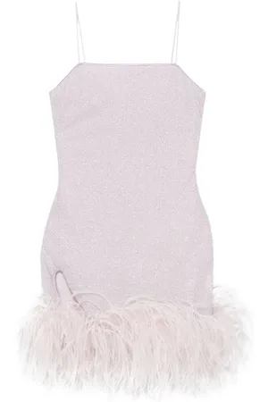 Oseree Plumage mini dress