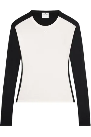 Courrèges Contrast Frame cotton T-shirt