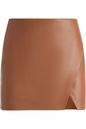 ALICE+OLIVIA Siobhan wrap mini skirt