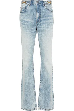 Stella McCartney Clasp-embellished tapered jeans