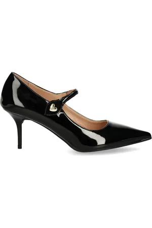 Moschino 80mm leather pumps