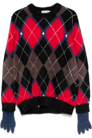Charles Jeffrey Loverboy Fluffy Gloves jumper