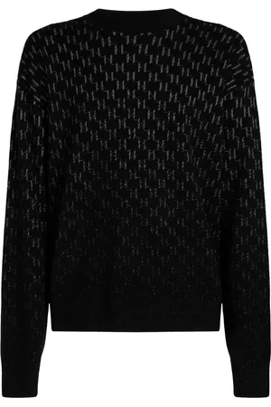 Karl Lagerfeld Monogram-degradé sweater