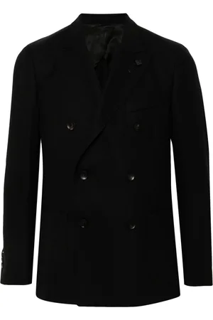 LARDINI Brooch-detail blazer