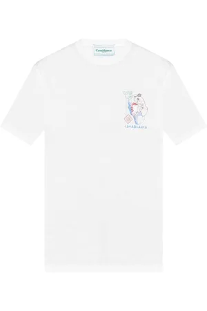 Casablanca Graphic-print cotton t-shirt