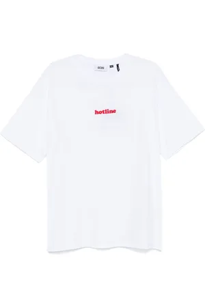 GCDS Embroidered-motif T-shirt
