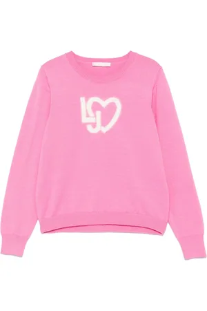 Liu Jo Logo-jacquard sweater