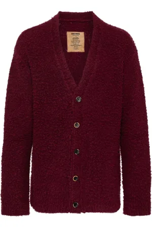 UMA WANG Texture-finish cardigan