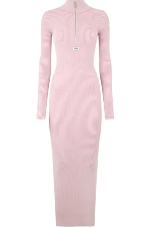 GCDS Ribbed long dress