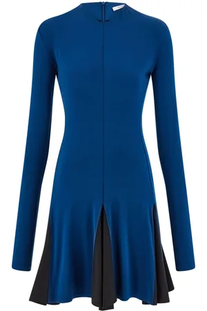Salvatore Ferragamo Colourblock skater dress