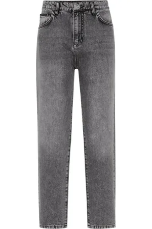 Philipp Plein Logo-patch straight-leg jeans
