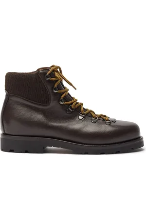 Scarosso Lace-up leather boots