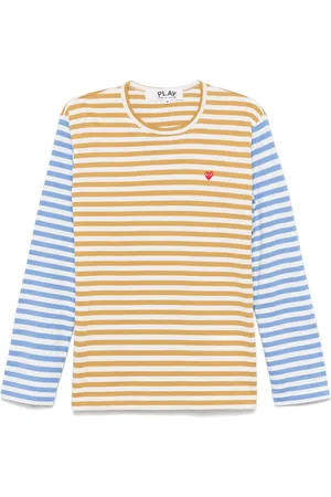 Comme des Garçons Striped long-sleeve T-shirt